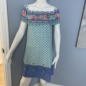 Cabana Life off shoulder dress